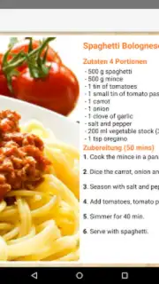 Pasta Rezepte Screenshot 5