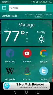 Noura Browser Screenshot 2