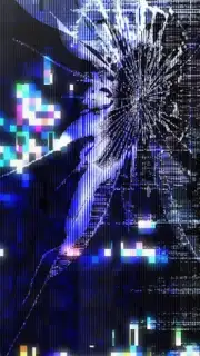 Prank Broken Screen Wallpaper Screenshot 1