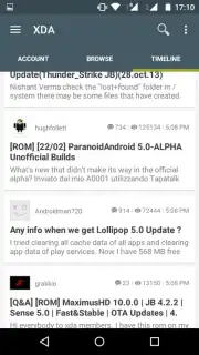 xda Forums Screenshot 1
