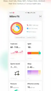 Mibro Fit Screenshot 5