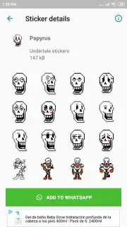 Undertale & Deltarune Stickers for WhatsApp Screenshot 4