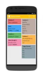 Password Notes Screenshot 1