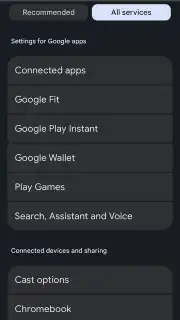 Google Play services Screenshot 12