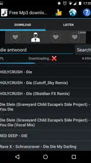 Free Mp3 Downloads Screenshot 2