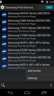 Samsung Print Service Plugin Screenshot 6