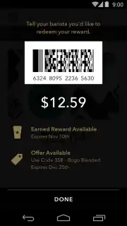 Starbucks Screenshot 4