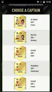 FUT 17 DRAFT Screenshot 5