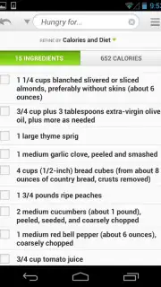 Recipes & Nutrition Screenshot 14