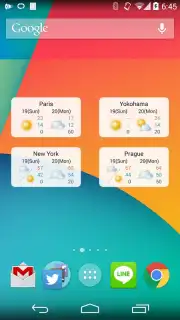 World Weather Widget Screenshot 4