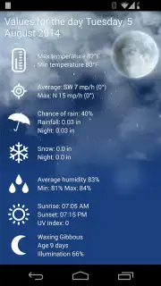 Weather XL PRO Screenshot 3