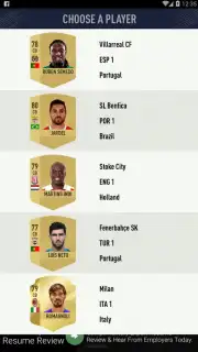 FUT 18 DRAFT Screenshot 12