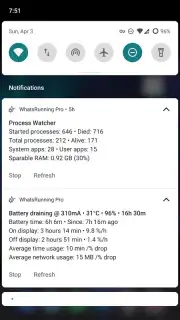 WhatsRunning Demo Screenshot 15