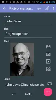 MobiDB Project Management Screenshot 8