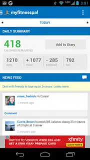 Calorie Counter - MyFitnessPal Screenshot 3