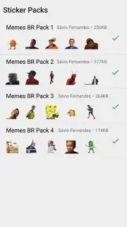 Brazil Funny Memes - Stickers Whatsapp Screenshot 4
