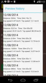Jogging Tracker Screenshot 2