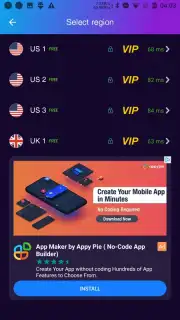 Master VPN Screenshot 2