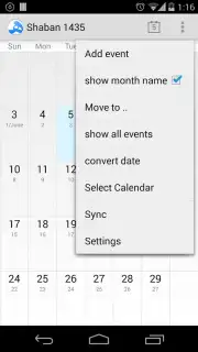 Hijri Calendar Screenshot 6