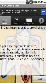 Salud y Enfermedad Screenshot 2