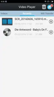 Media Player Screenshot 1