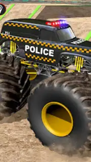 Police Monster Truck Car Games Screenshot 5