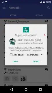 Wi-Fi recordatorio Screenshot 4