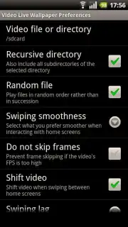 Video Live Wallpaper Screenshot 1