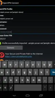 OpenVPN Connect Screenshot 3