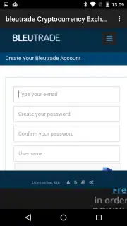 bleutrade Screenshot 6
