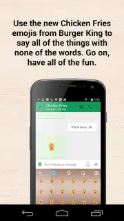 Chicken Fries Keyboard Screenshot 3