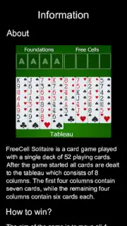 FreeCell Cards Screenshot 1