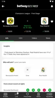 Betway Scores Screenshot 9