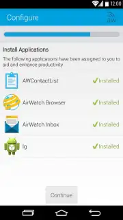 AirWatch Agent Screenshot 17