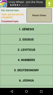 The bible quiz game Screenshot 4