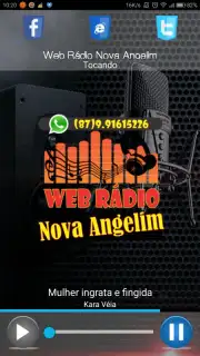 Web Radio Nova Angelim Screenshot 3