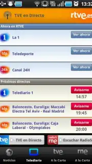 RTVE Noticias y Directos Screenshot 2