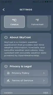 SkyCast Screenshot 2