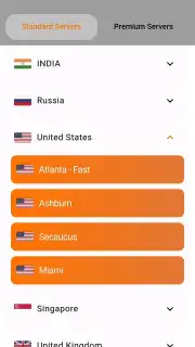 INDIA VPN - Secure VPN Proxy Screenshot 2