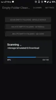 Empty Folder Cleaner Screenshot 8