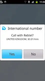 Rebtel: Llamadas y SMS Gratis Screenshot 3
