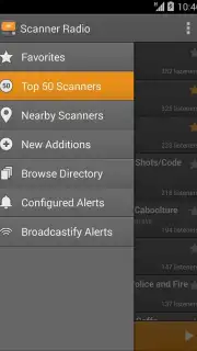 Scanner Radio Screenshot 1