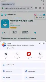 Opera Browser Screenshot 2