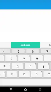 Teclado Xperia Screenshot 4
