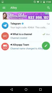 Alloy -free messaging app Screenshot 7