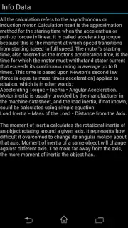 Motor Starting Time Screenshot 1
