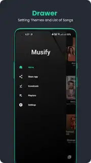 Musify-Online Music Player Screenshot 1