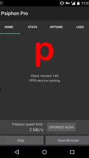 PsiPhon Screenshot 4