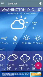 Free Weather Forecast Screenshot 5