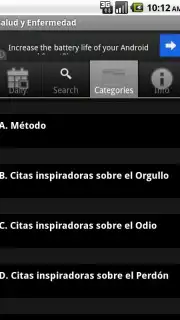 Salud y Enfermedad Screenshot 1
